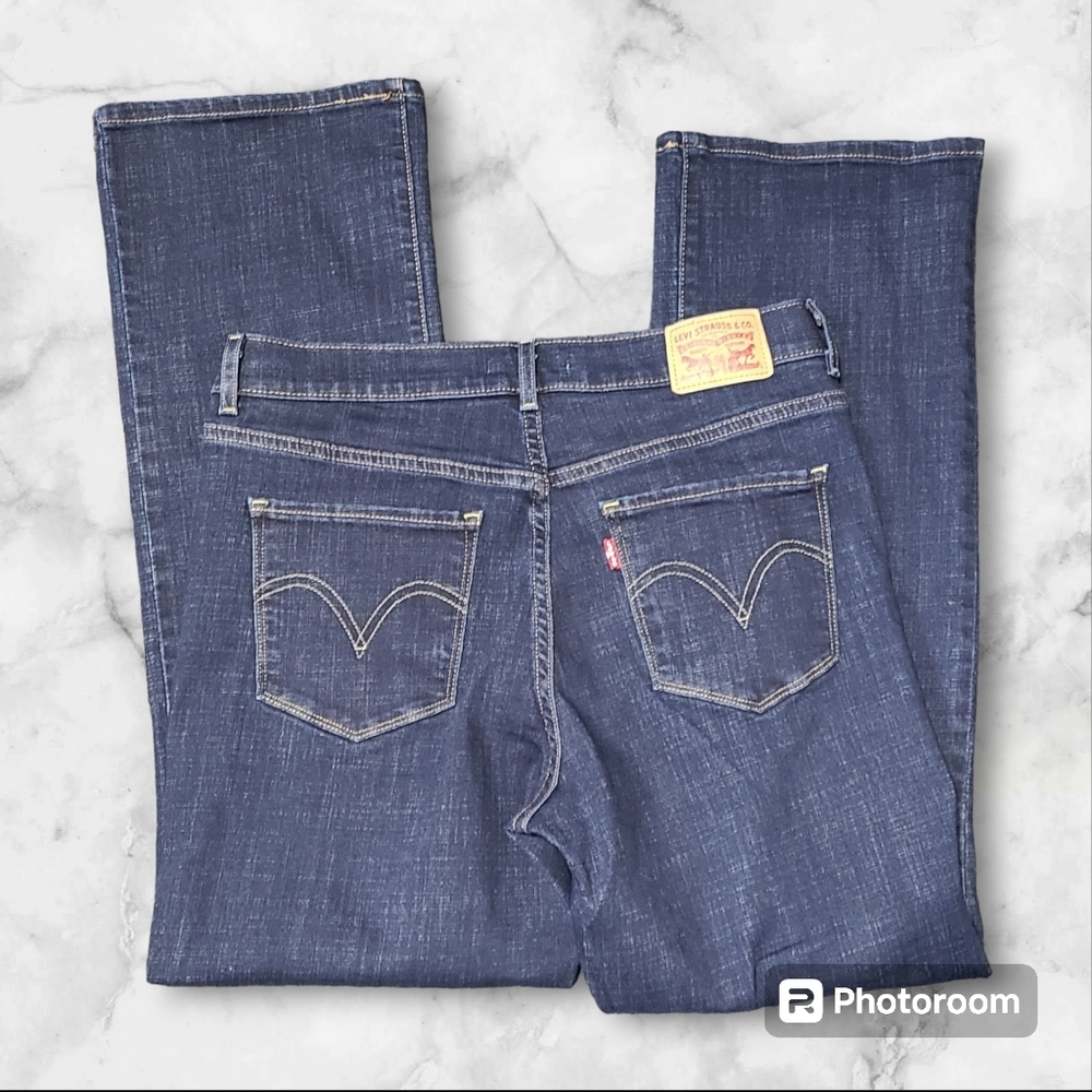 Levi's Classic Boot Jeans Island Rinse 8 inseam 28" casual